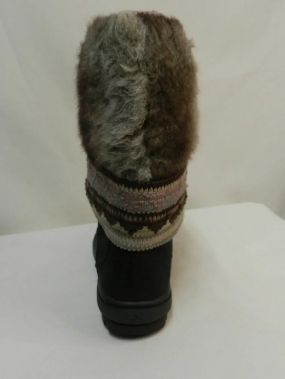 Helly Hansen Water Resistant Leather faux fur mid calf boots felt lined Size 7